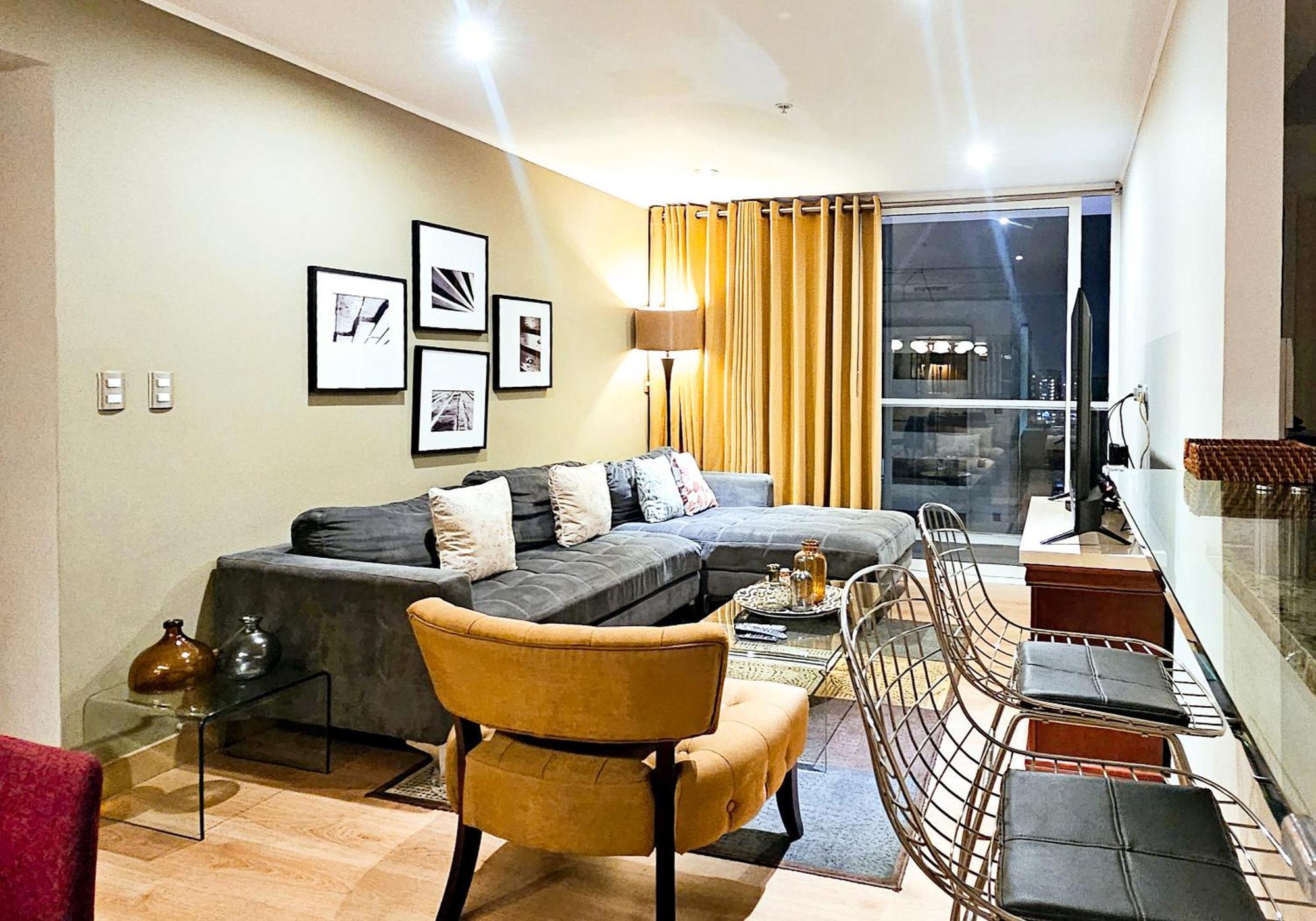 Apartment Gl Apts, Rent Upper Pardo Miraflores - 1 Hab Lima
